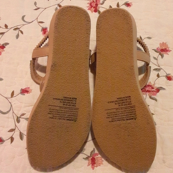 Forever embellished wedge sandals - Picture 4 of 6